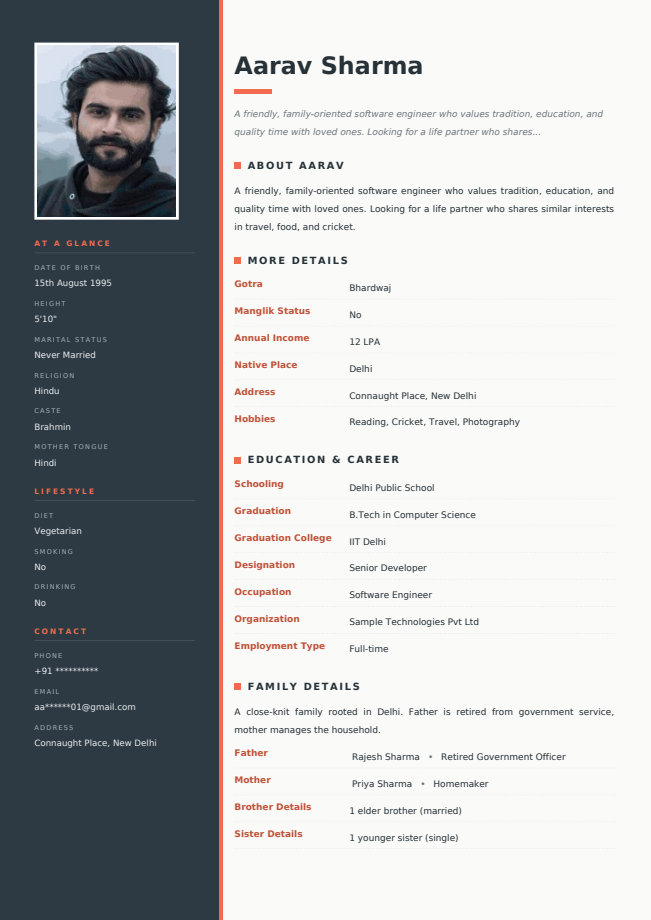 Slate & Coral — Rishta Bank